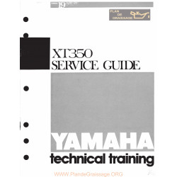Yamaha Xt 350 Manual De Reparatie