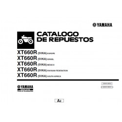Yamaha Xt 660 R 2008 Parts