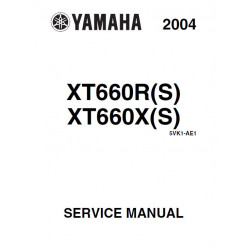 Yamaha Xt 660 R X 2004 Manual De Reparatie
