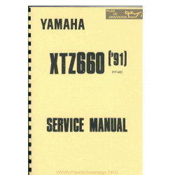 Yamaha Xtz 660 1991 3yf Manual De Reparatie