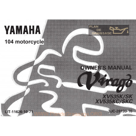 Yamaha Xv 535 Manual De Intretinere