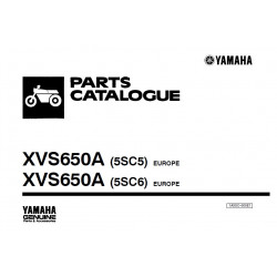 Yamaha Xvs 650 Parts List