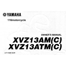 Yamaha Xvz 1300am Xvz 1300atm 2000 Service Manual