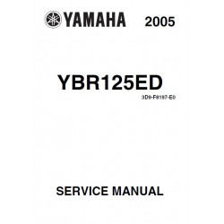Yamaha Ybr 125 Ed 3d9 E0 2005 Manual De Reparatie