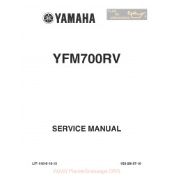 Yamaha Yfm 700 Rv Raptor Manual De Reparatie