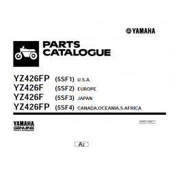 Yamaha Yz 426 Parts List