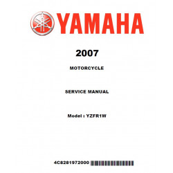 Yamaha Yzf R1 2007 Service Manual