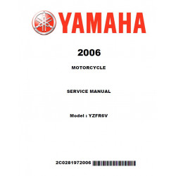 Yamaha Yzf R6 2006 Service Manual