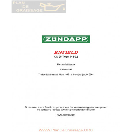 Zundapp Enfield Cs 25