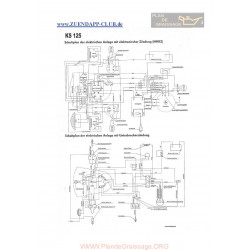 Zundapp Ks 125 Schema Electrica