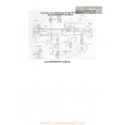 Zundapp Ks 50 Cross Schema Electrica