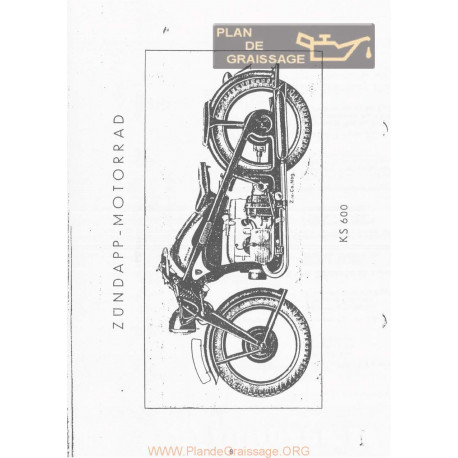 Zundapp Ks 600 Cat Ricambi