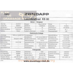 Zundapp Leichtkraftrad Ks 80 1982