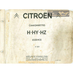 Citroen Camionnettes H Hy Hz Catalogue Essence