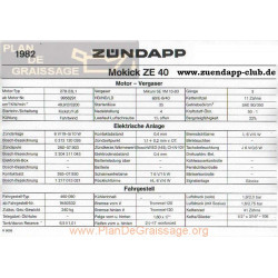 Zundapp Mokick Ze 40 1982