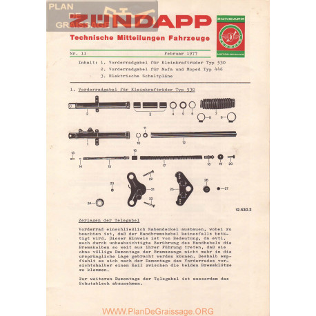 Zundapp Tmf 11 Fevrier 1977