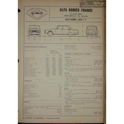 Alfa Romeo 2000 Tt Fiche Technique Bis