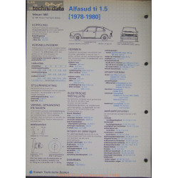 Alfa Romeo Alfasud Ti 1500 Techni 1981