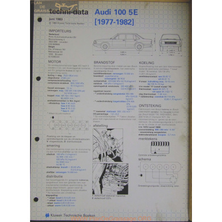 Audi 100 5e Techni 1983