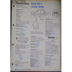 Audi 80 L Techni 1981