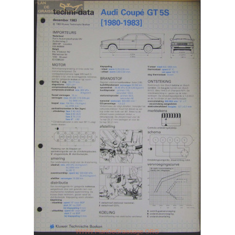 Audi Coupe Gt 5s Techni 1983
