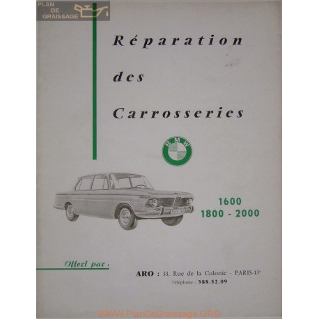 Bmw 1600 1800 2000 Reparation Des Carrosseries