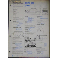 Bmw 315 Techni 1983