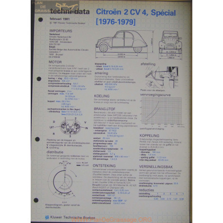 Citroen 2cv 4 Special Techni 1981