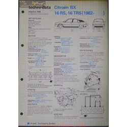 Citroen 6 Rs Trs Techni 1983