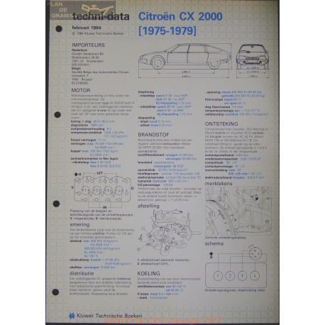 Citroen Cx 2000 Techni 1984