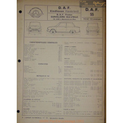 Daf 55 Fiche Technique