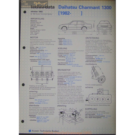 Daihatsu Charmant 1300 Techni 1982