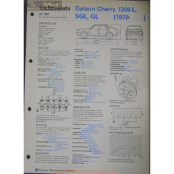Datsun Cherry 1200 L Sgl Gl Techni 1981