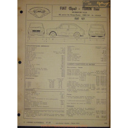 Fiat 127 Fiche Technique