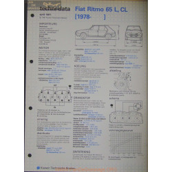 Fiat Ritmo 35 L Cl Techni 1981
