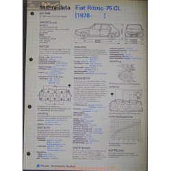 Fiat Ritmo 75 Cl Techni 1982