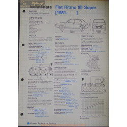 Fiat Ritmo 85 Super Techni 1982