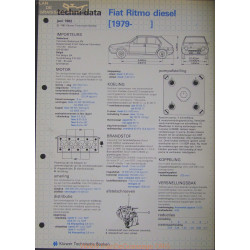 Fiat Ritmo Diesel Techni 1982