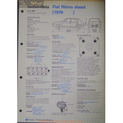Fiat Ritmo Diesel Techni 1983