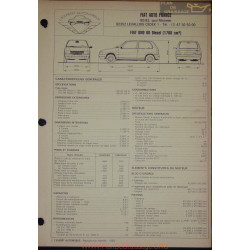 Fiat Uno 60 Diesel 1700 Fiche Technique