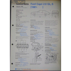 Ford Capri 2000 Gl S Techni 1983