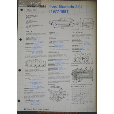 Ford Granada 2000 L Techni 1982