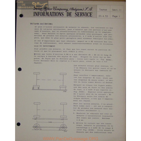 Ford Taunus Service Info 1953 04 29 Sect 11