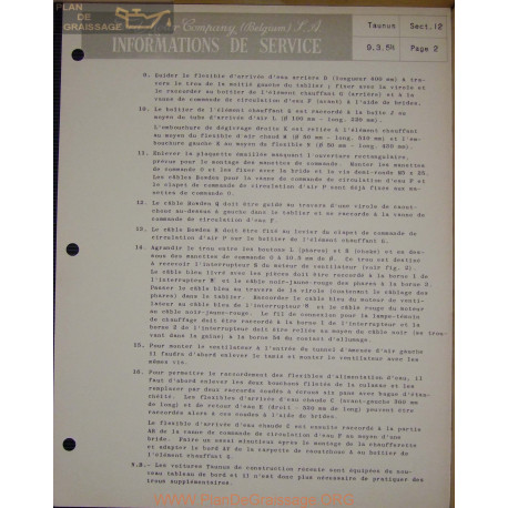 Ford Taunus Service Info 1954 03 09 Sect 12