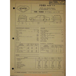 Ford Taunus Tt Partir 1976 Fiche Technique