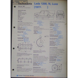 Lada 1200 N Luxe Techni 1981