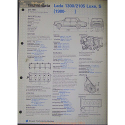 Lada 1300 2105 Luxe S Techni 1982