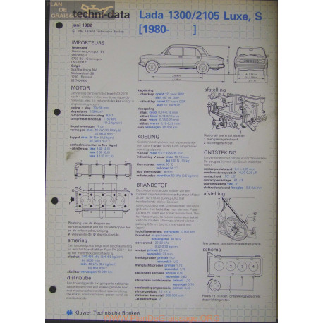 Lada 1300 2105 Luxe S Techni 1982