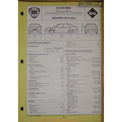 Lancia Debra 1581 Essence Fiche Technique