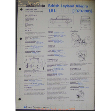 Leyland British Allegro 1500 L Techni 1982
